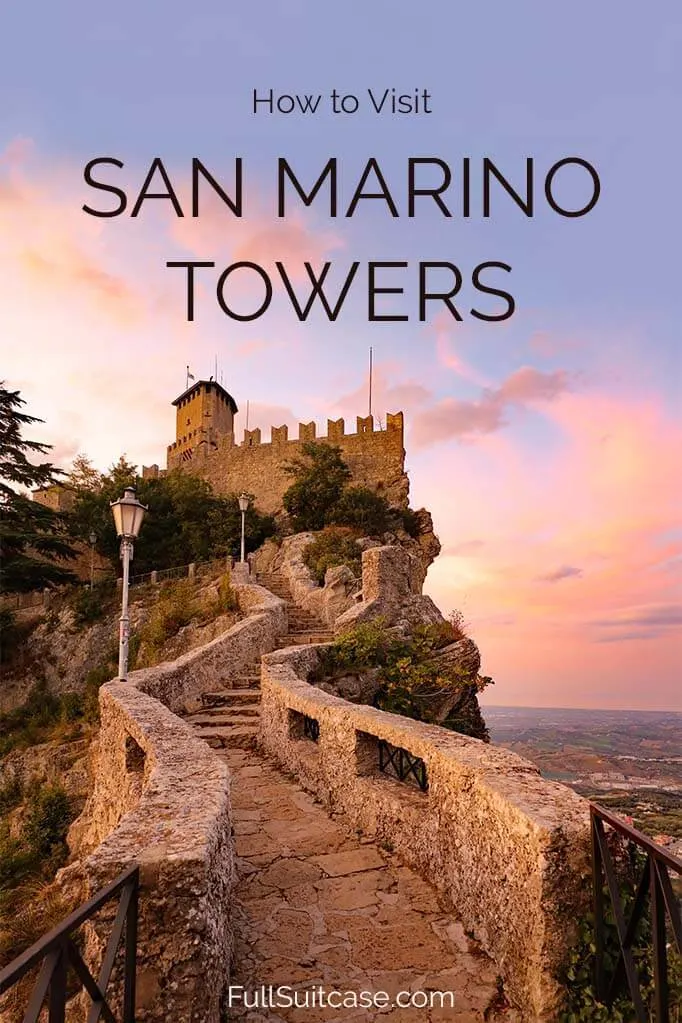 How to visit the Three Towers of San Marino