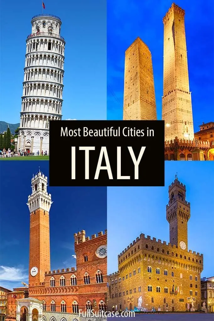Most beautiful cities of Italy
