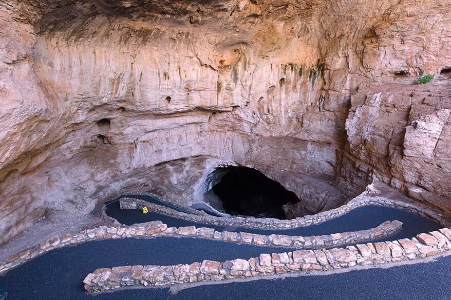 Natural Entrance Trail at Carlsbad Caverns National Park
