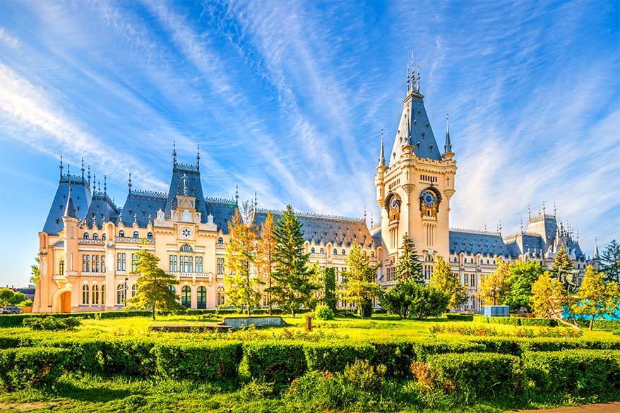 Palace of Culture in Iasi Romania