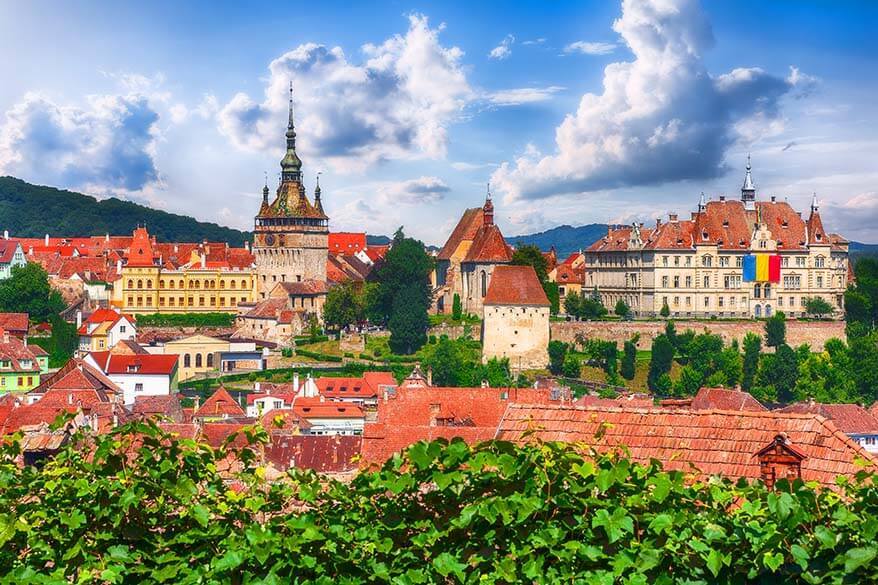 Sighisoara town in Romania