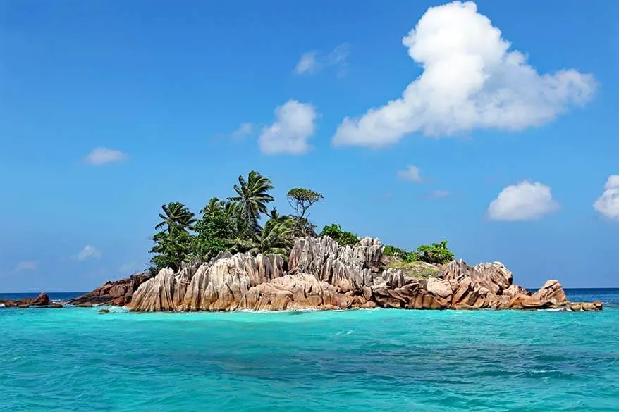 St Pierre is one of the most beautiful islands in Seychelles
