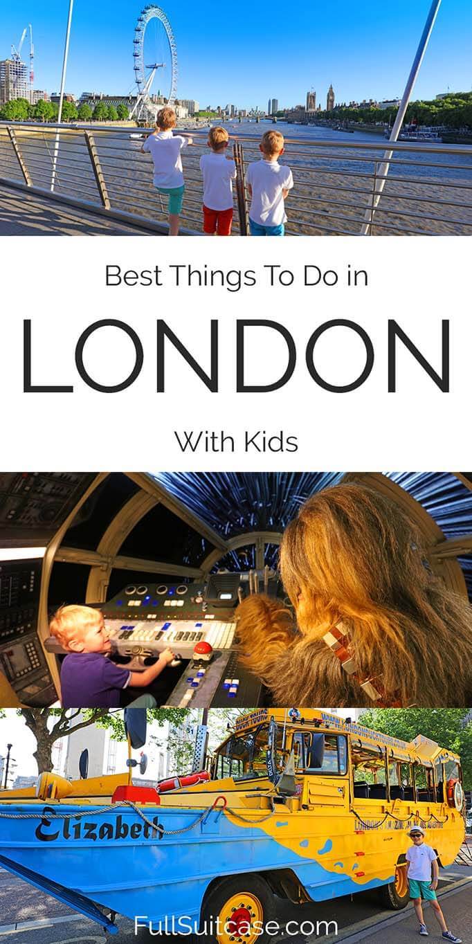 Things to do with kids in London