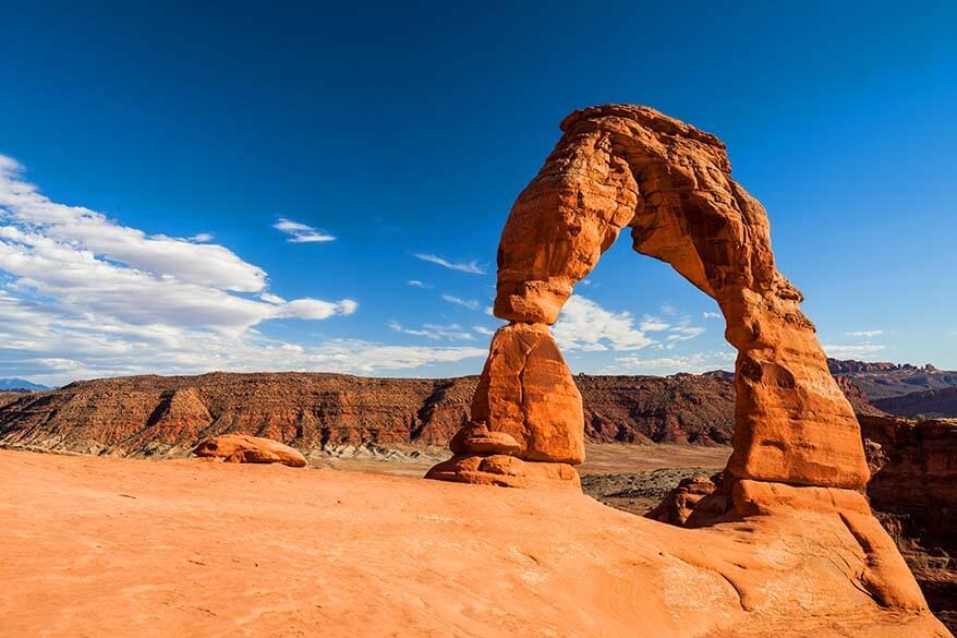 Arches National Park in spring