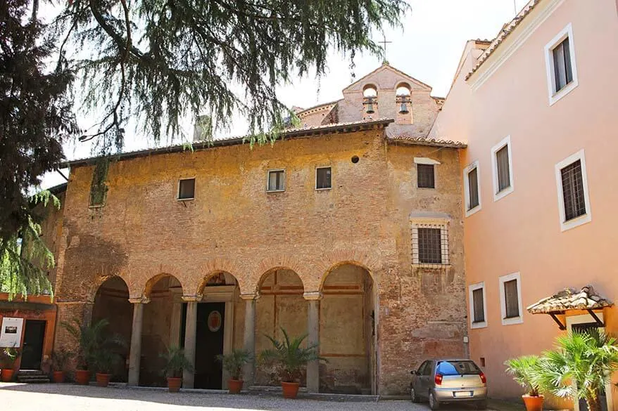 Basilica di Santo Stefano Rotondo al Celio in Rome Italy