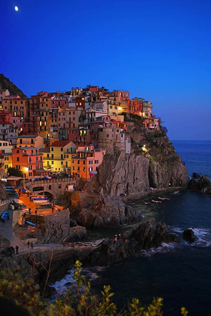 Hermosas fotos de viajes - Manarola en Cinque Terre en Italia