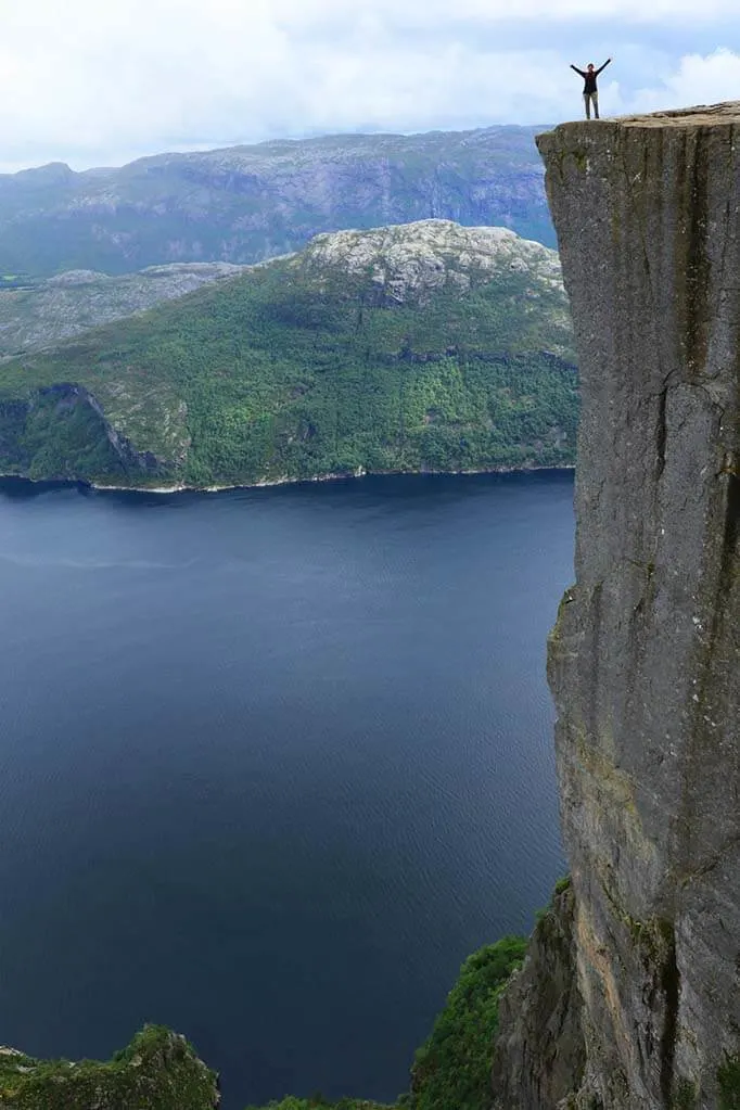 Hermosas fotos de viajes - El Púlpito en Noruega