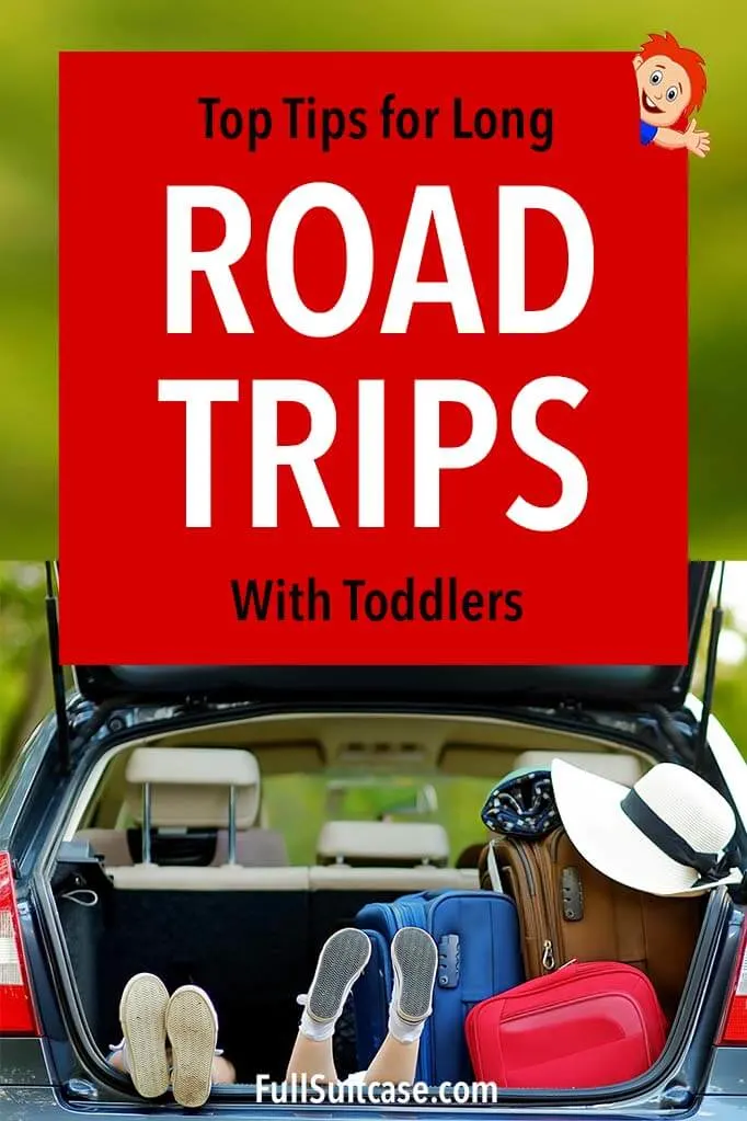 Best tips for traveling with toddlers in a car