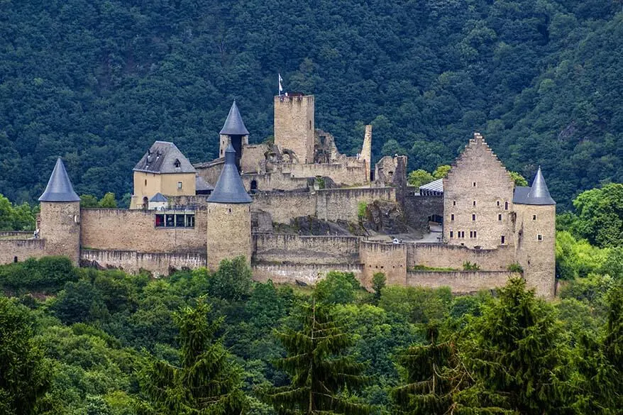 Bourscheid Castle in Luxembourg