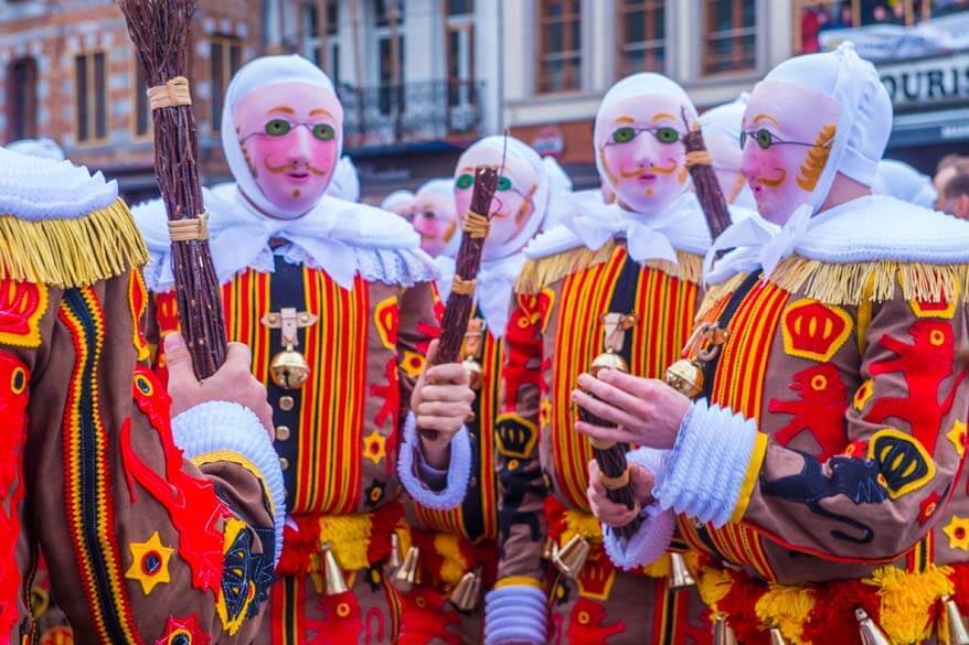 Carnival of Binche in Belgium