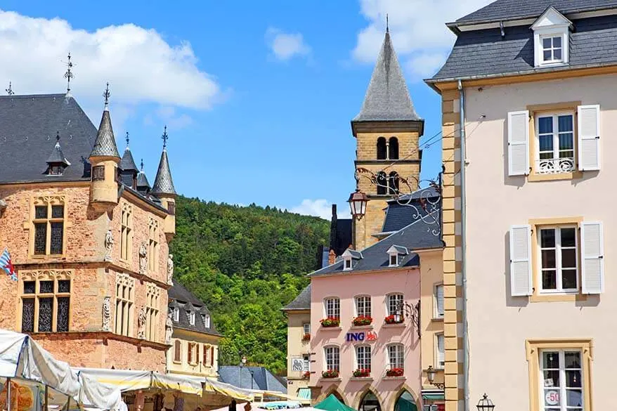 Echternach town in Luxembourg