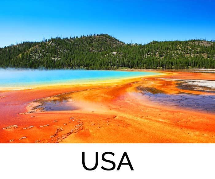 Favorite destination USA