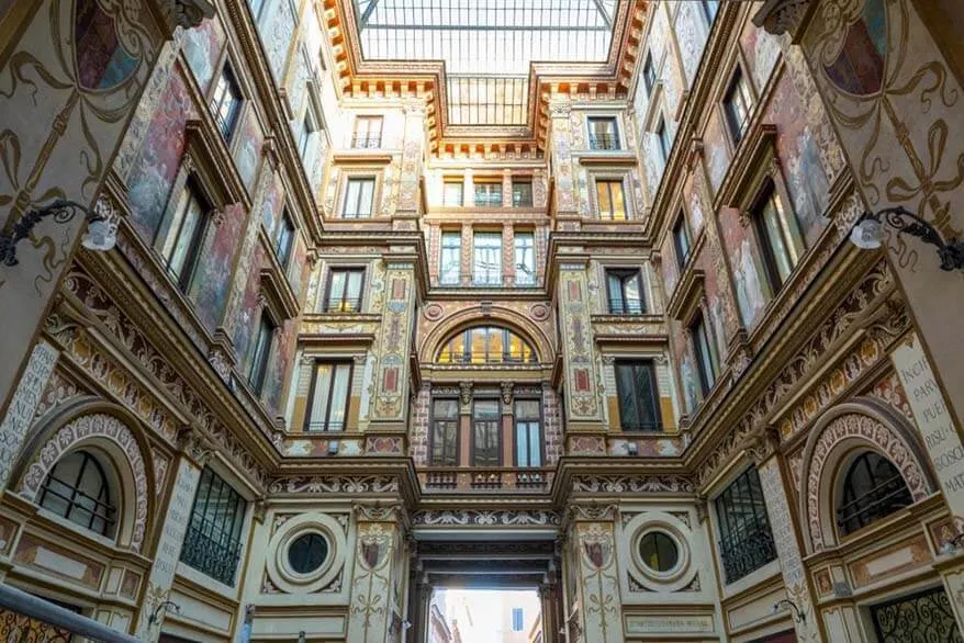Galleria Sciarra - secret places in Rome