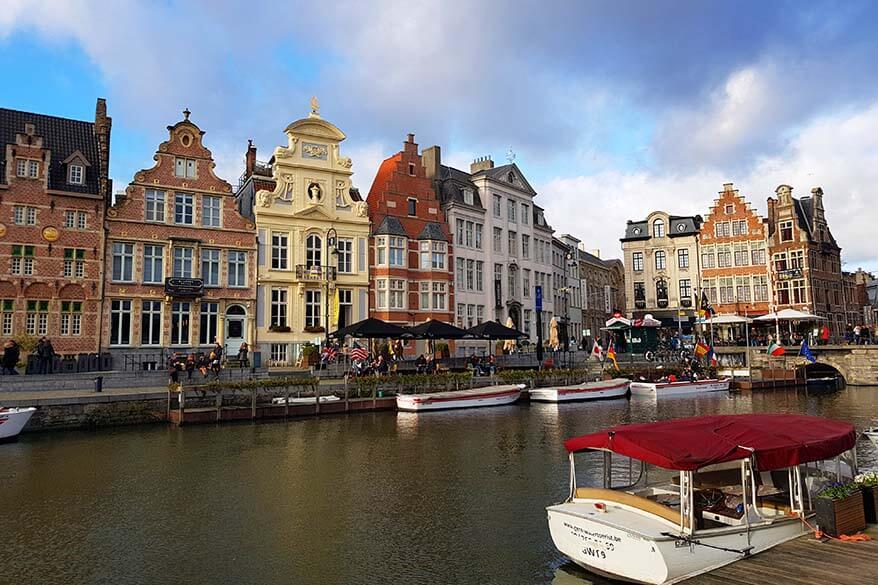 Ghent city in Belgium