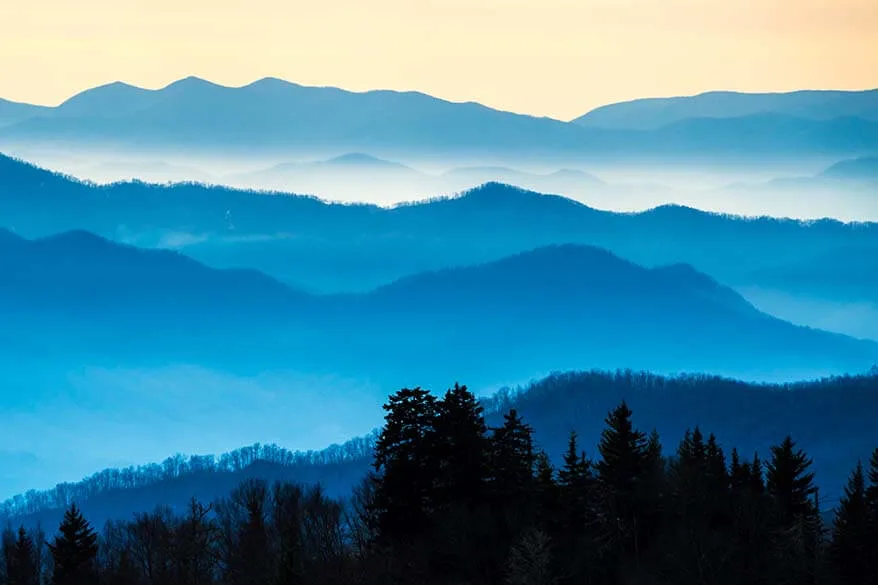 Great Smoky Mountains National Park in the USA