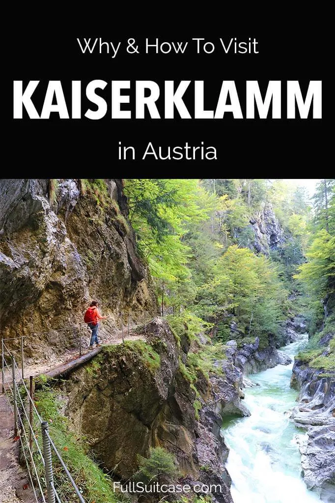 Guide to Kaiserklamm Gorge in Brandenberg Austria