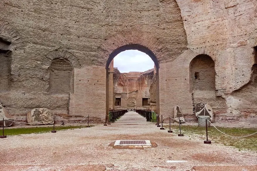 Hidden gems of Rome - Baths of Caracalla