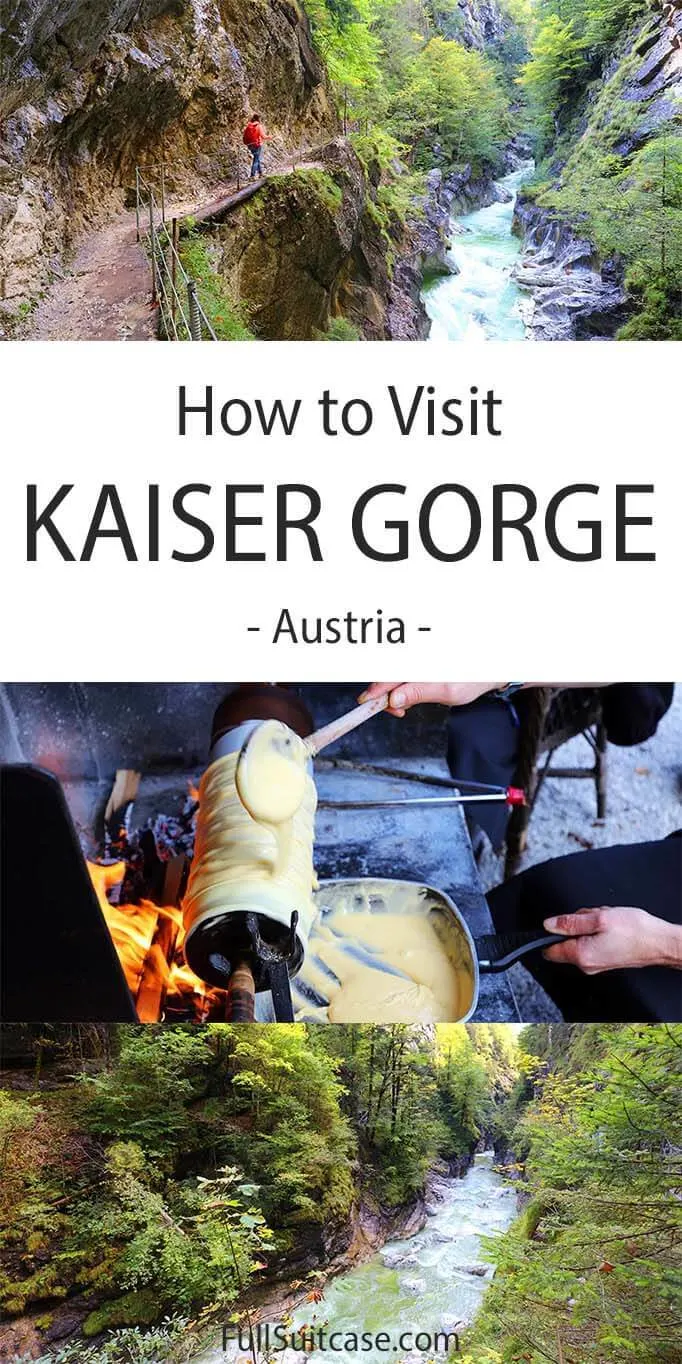 How to visit Kaiserklamm (Kaiser Gorge) in Brandeneberg, Tyrol, Austria