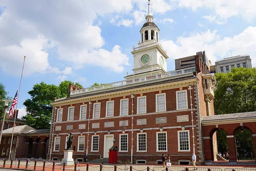 Independence Hall in Philadelphia