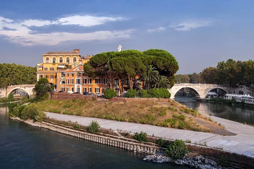 Isola Tiberina in Rome