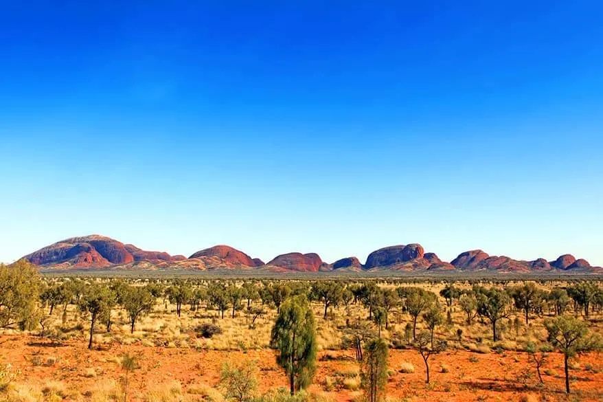 Kata Tjuta dune viewing area