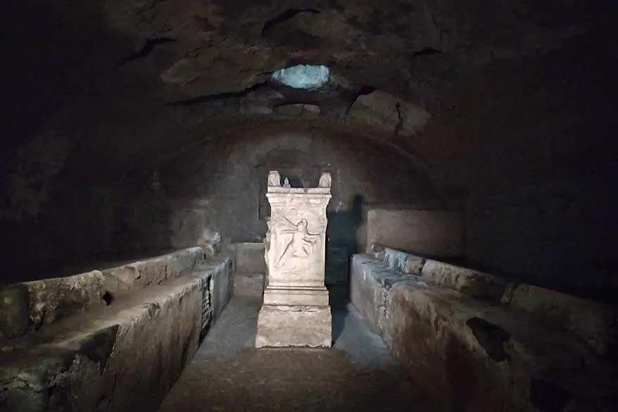 Mithras temple in Basilica San Clemente in Rome