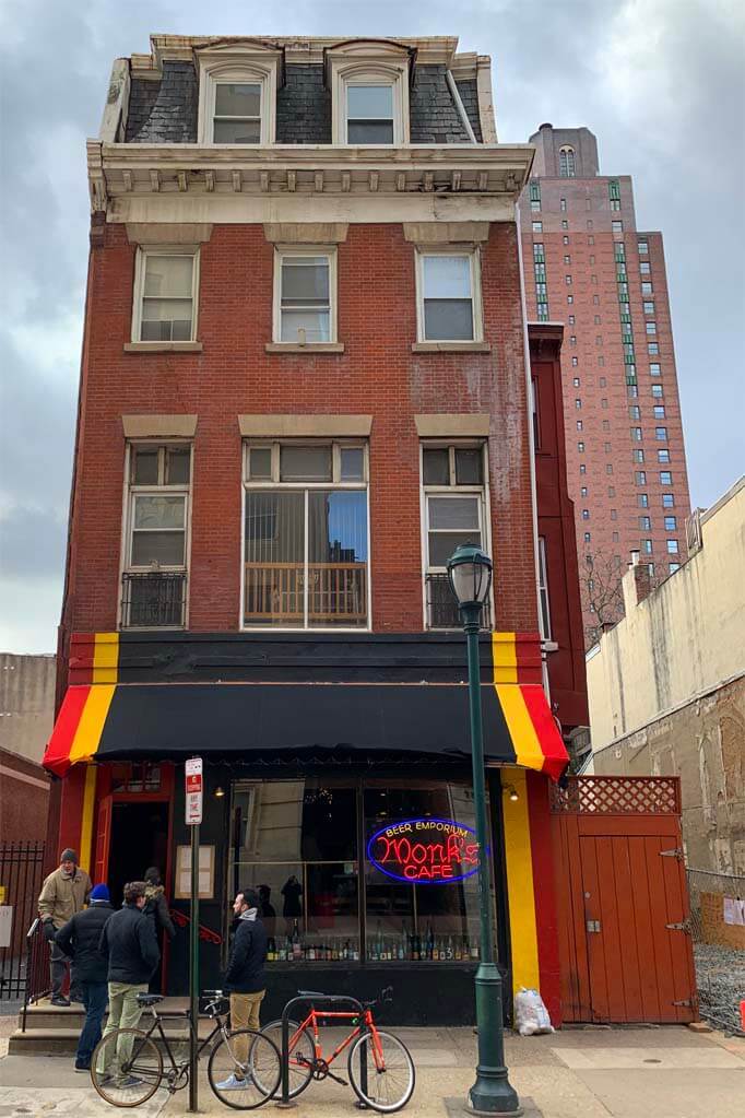 Monk's Cafe in Philadelphia