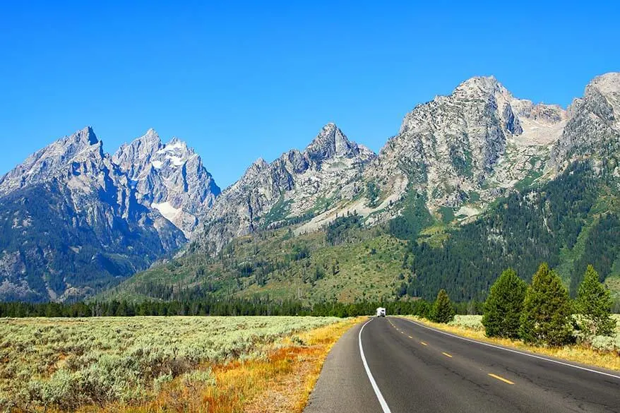 Most popular national parks in the USA - Grand Teton NP