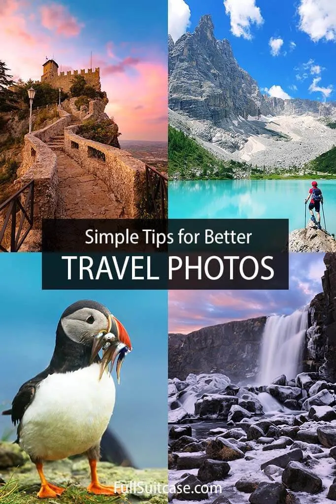 Simple tips for better travel photos