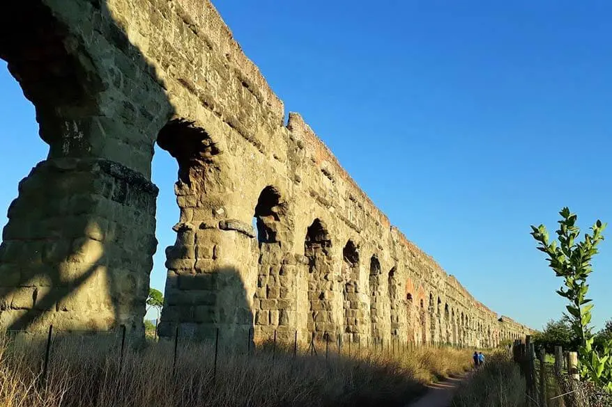 The Aqueducts Park in Rome