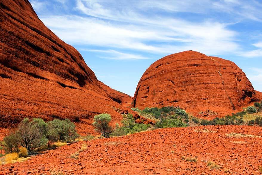 The Valley of the Winds Walk in Kata Tjuta