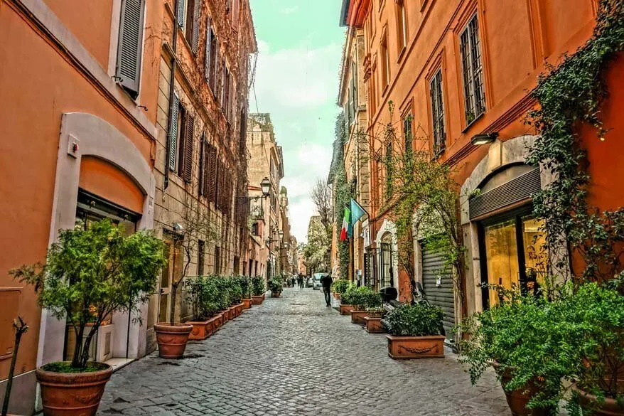 Via Margutta in Rome