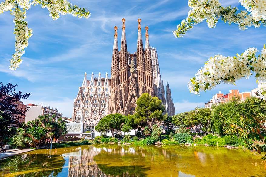 Barcelona in spring