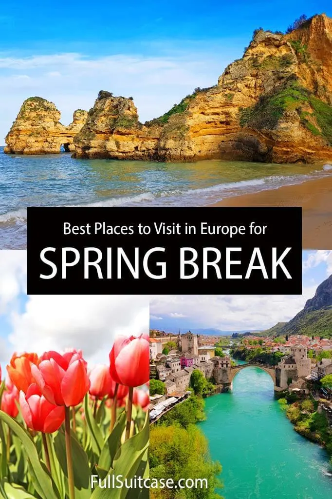 Best places for spring break in Europe