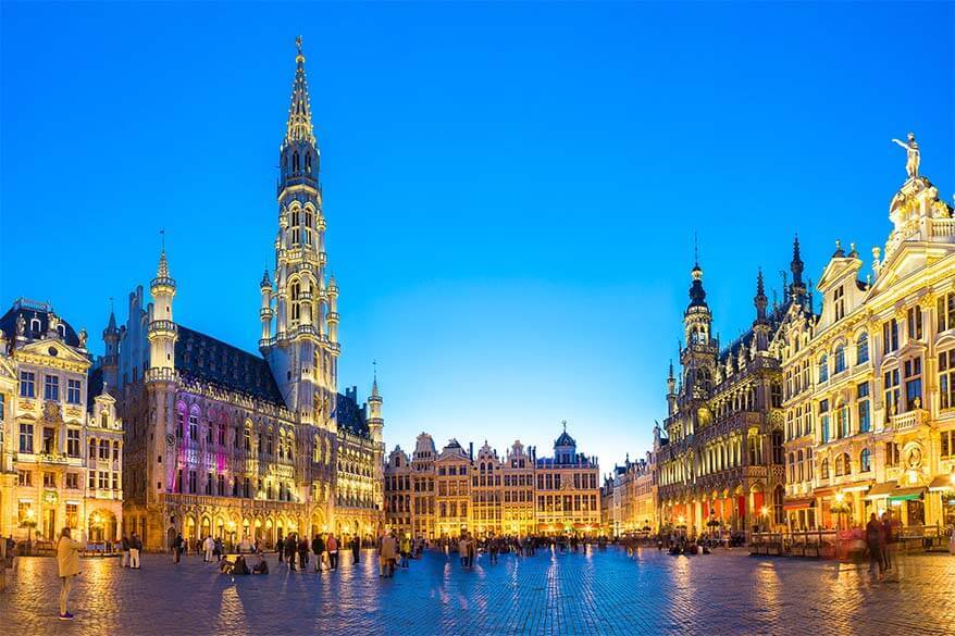 Best places to see in Brussels - Grand Place