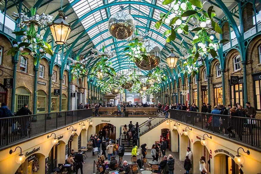 Covent Garden Market is one of the top places to visit in London