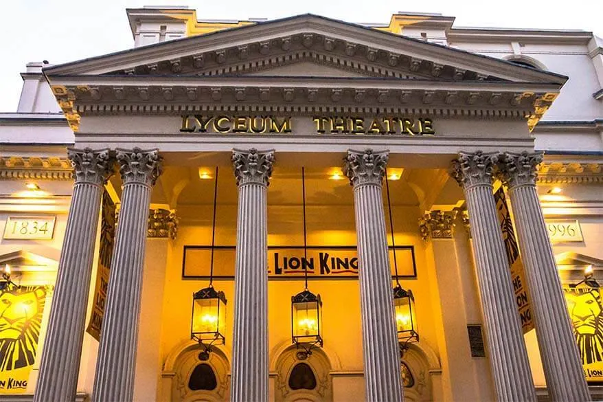 Lyceum Theatre in London