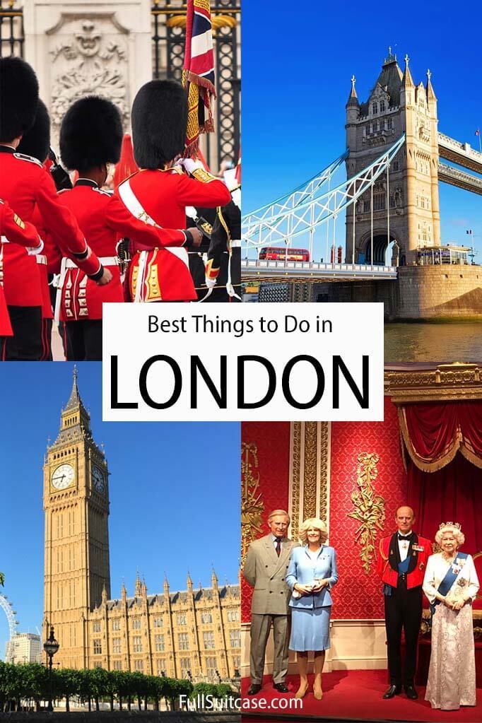 top 5 tourist places in london