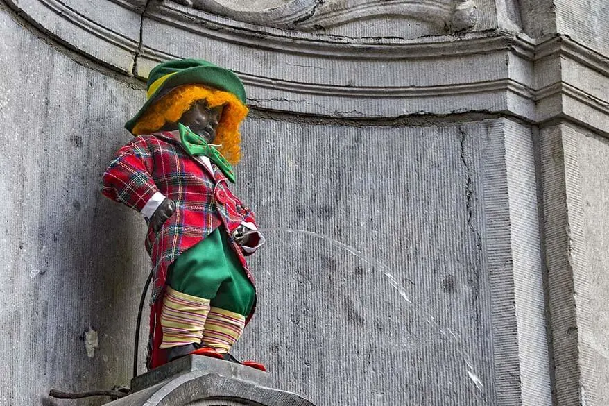 Manneken Pis is one of must see things in Brussels