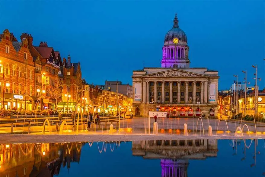 Nottingham Old Market Square and City Council