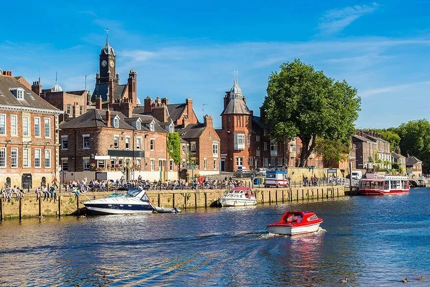 River Ouse in York city UK