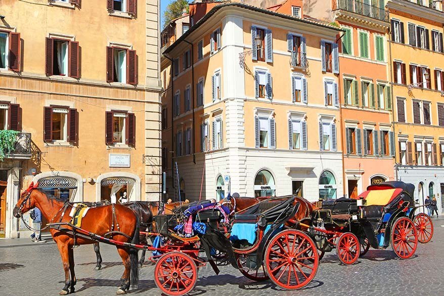 Rome Italy in spring