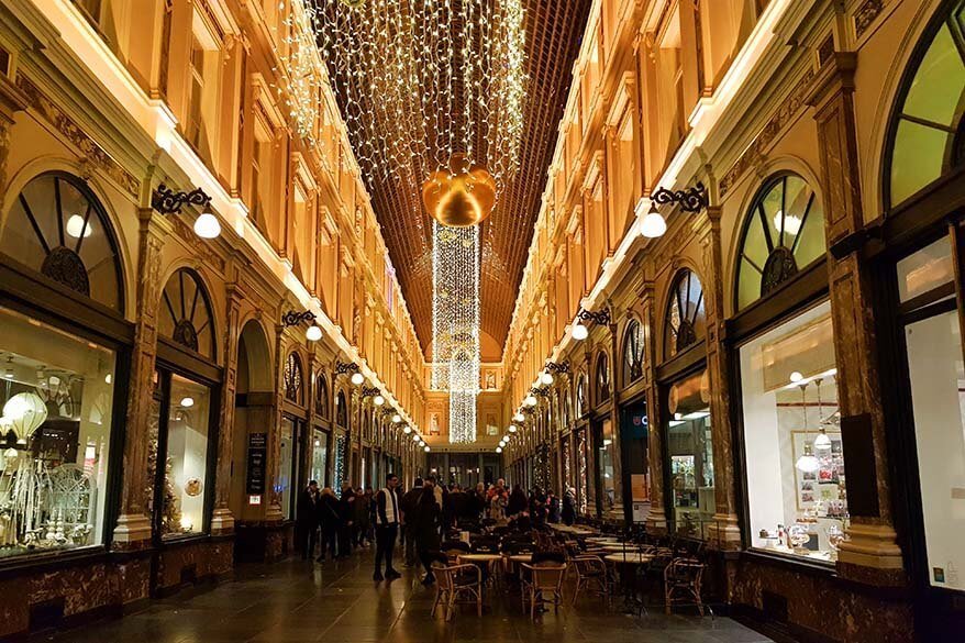 Royal Gallery of Saint Hubert in Brussels