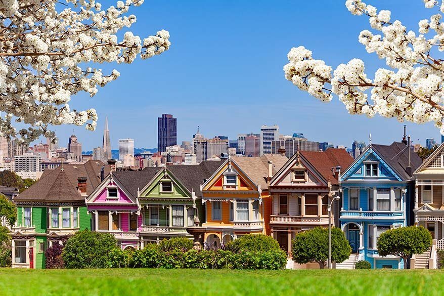 San Francisco in the spring