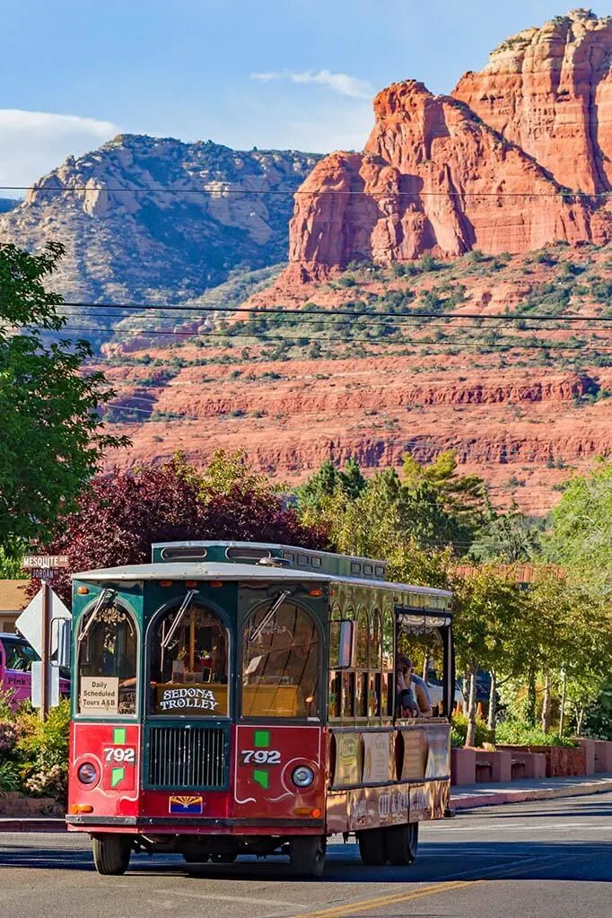 Sedona Trolley is one of the most popular things to do in Sedona