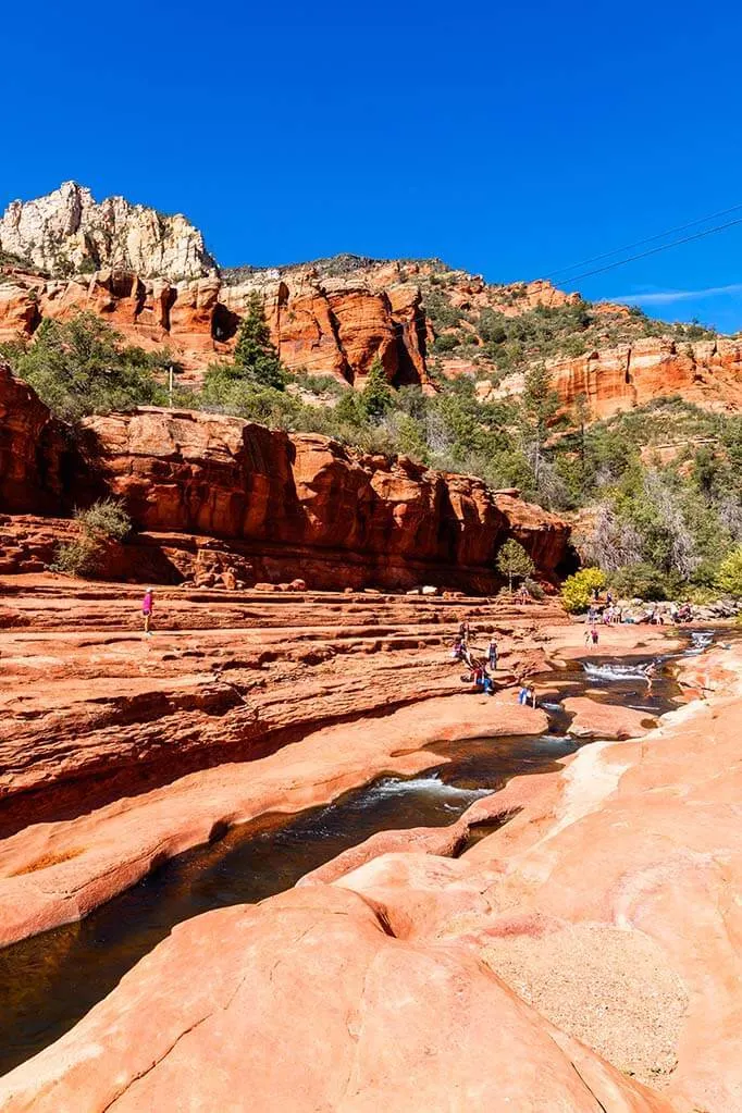 Slide Rock State Park near Sedona Arizona