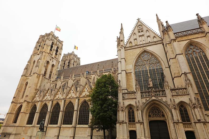 St Michael and St Gudula Cathedral in Brussels