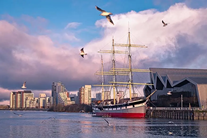 The Tall Ship at Riverside in Glasgow