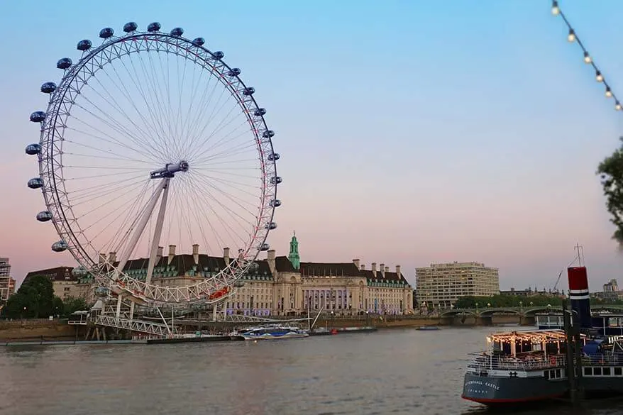 Top London Sights - London Eye