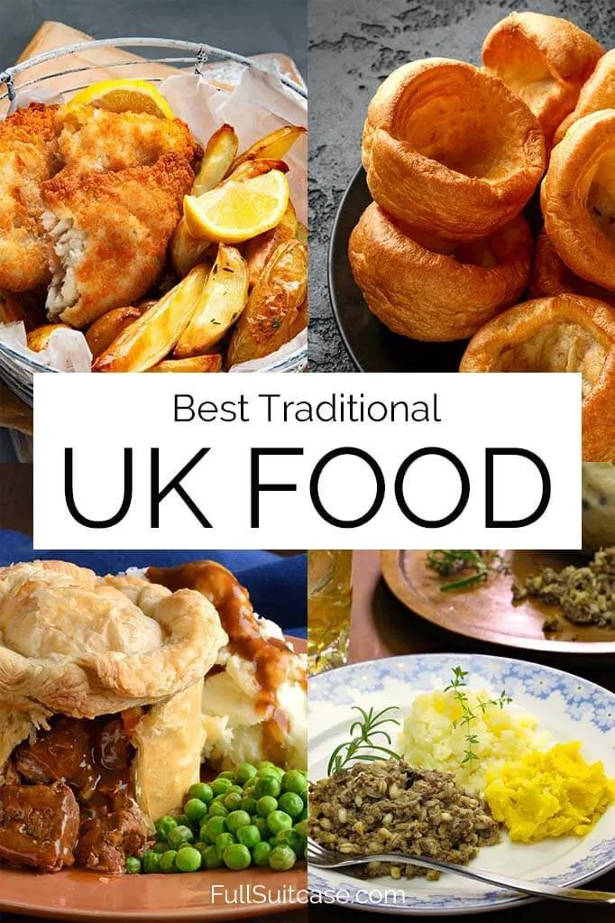 Traditional food in the UK